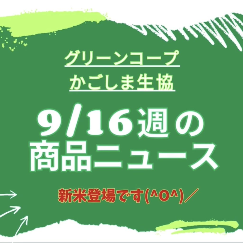 9/6の商品ニュース